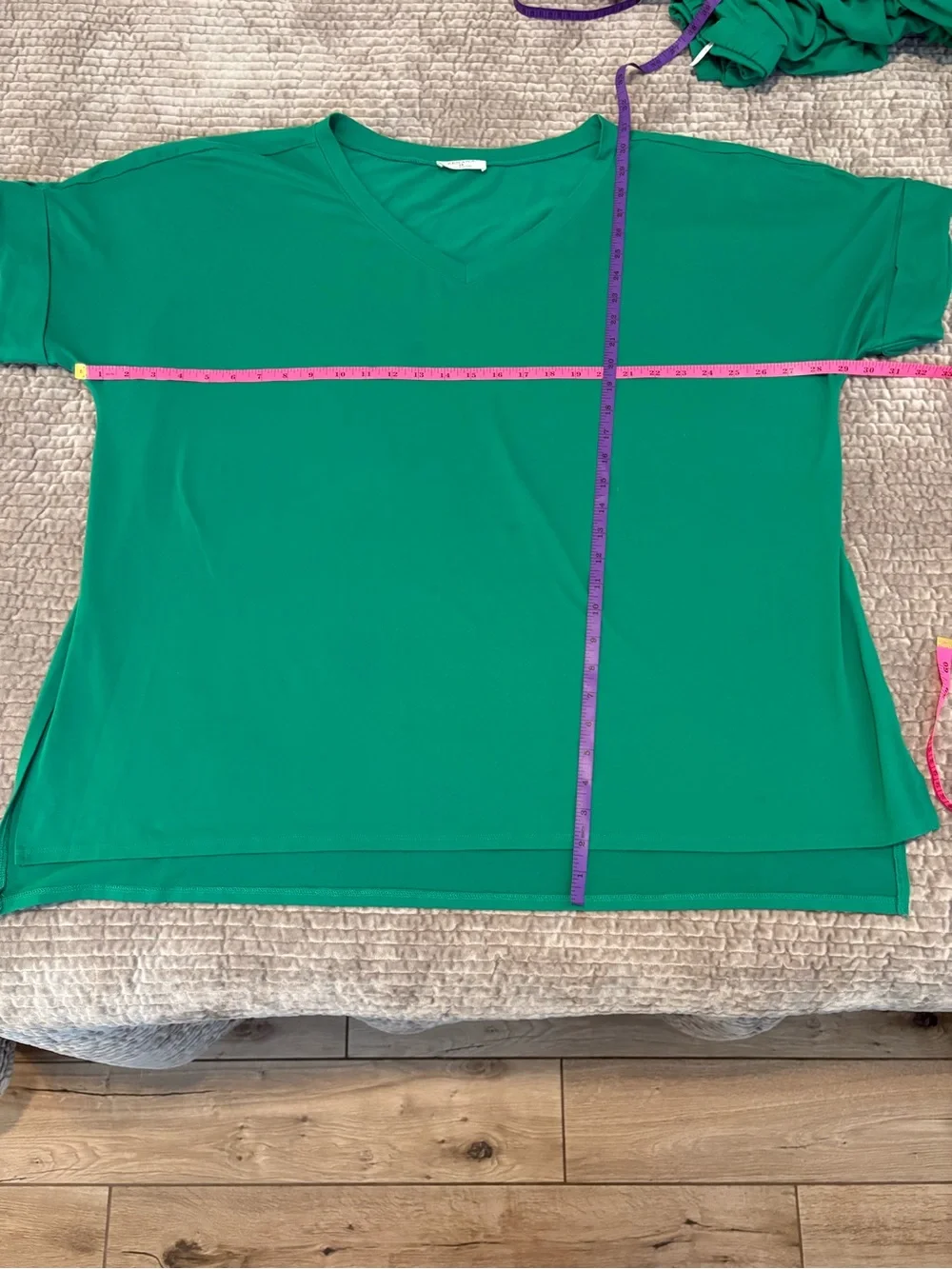 Zenana Bare Necessities Set in Green, 3X